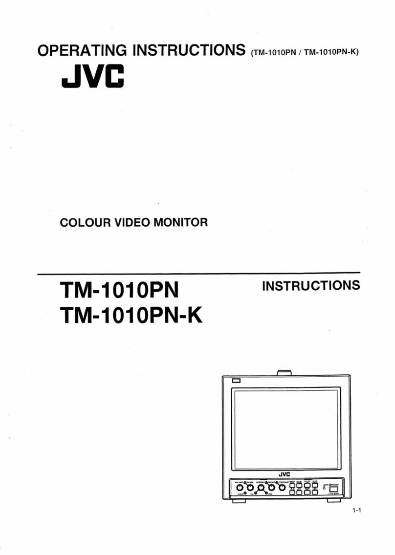 JVC TM-1010PN User manual JVC TM-1010PN User manual