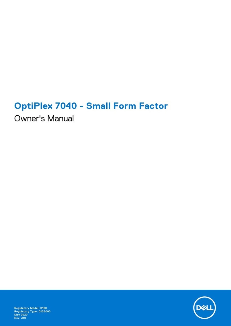 Dell OptiPlex 7040-Small Form Factor User manual