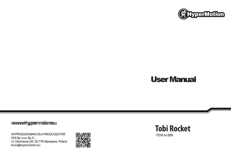 HyperMotion Tobi Rocket user manual
