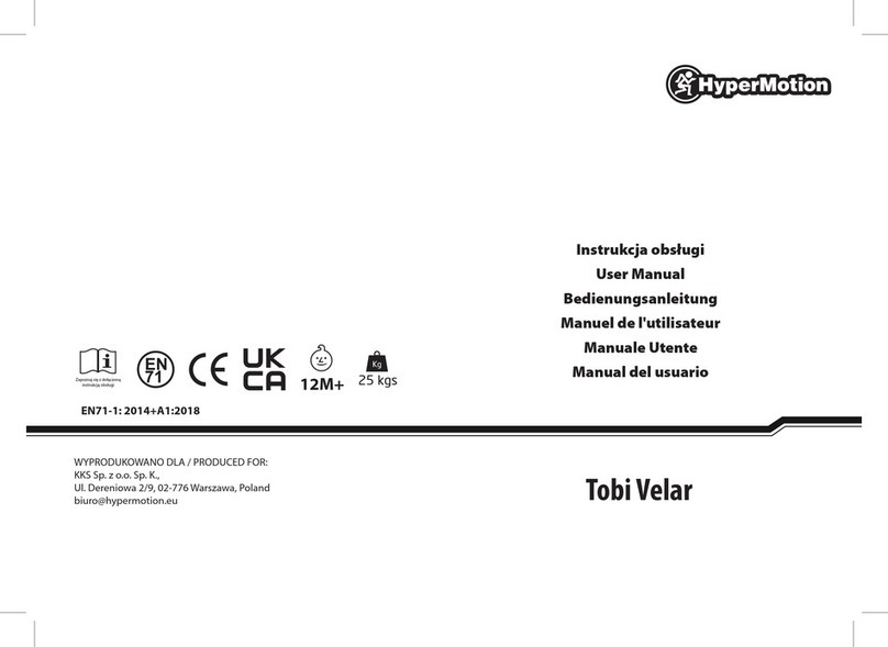HyperMotion Tobi Velar user manual