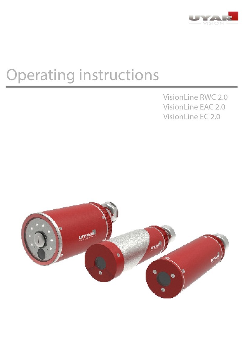UYAR VisionLine RWC 2.0 operating instructions