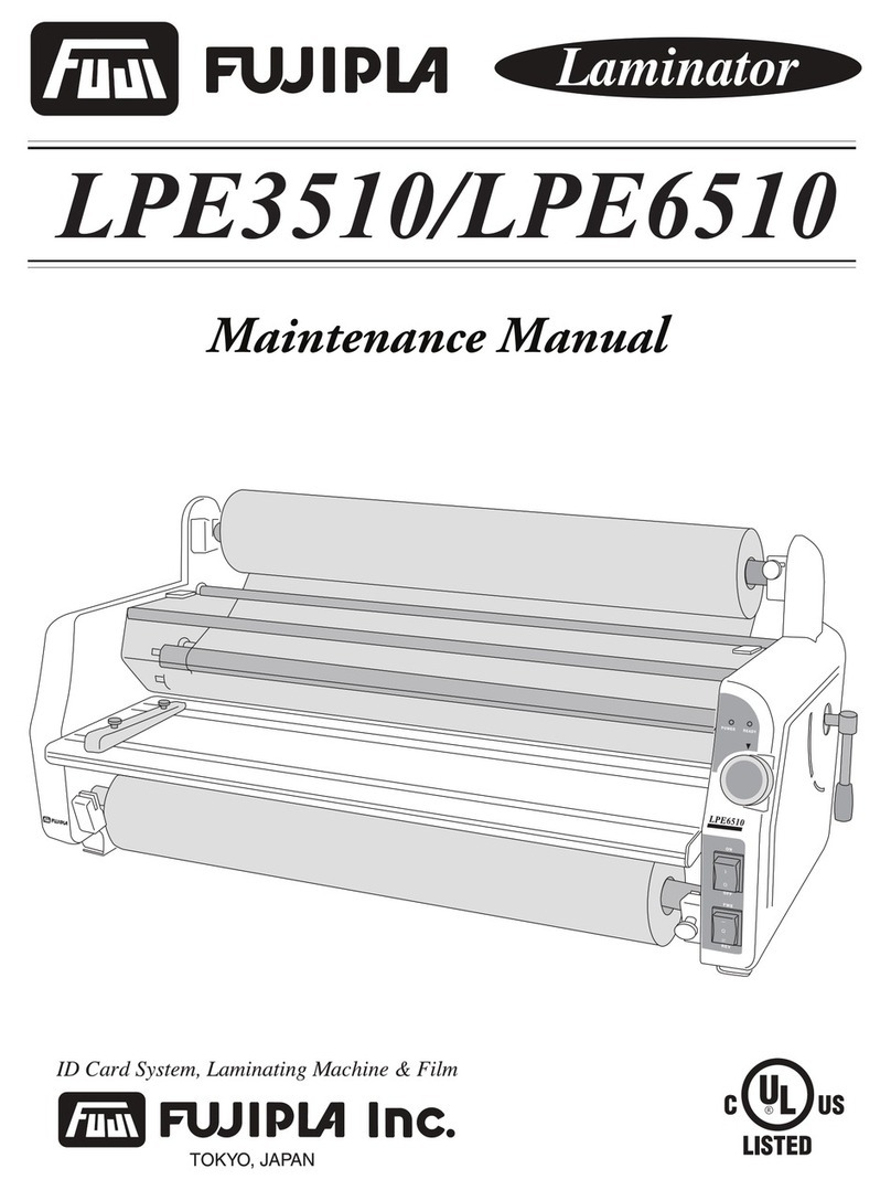 FUJIPLA LPE3510 Maintenance manual