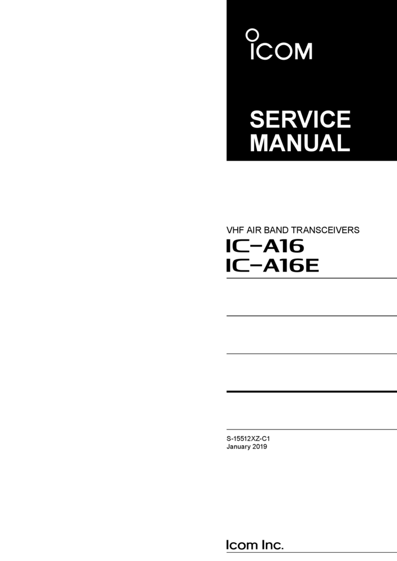 Icom IC-A16 User manual
