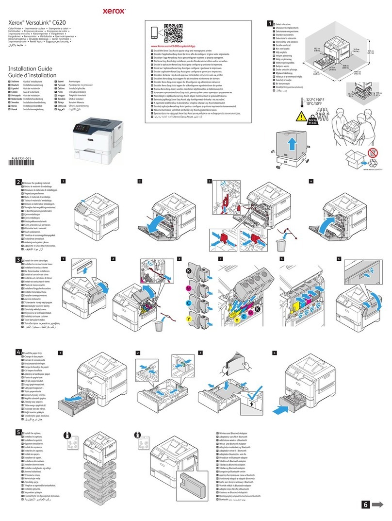 Xerox VersaLink C620 User manual Xerox VersaLink C620 User manual