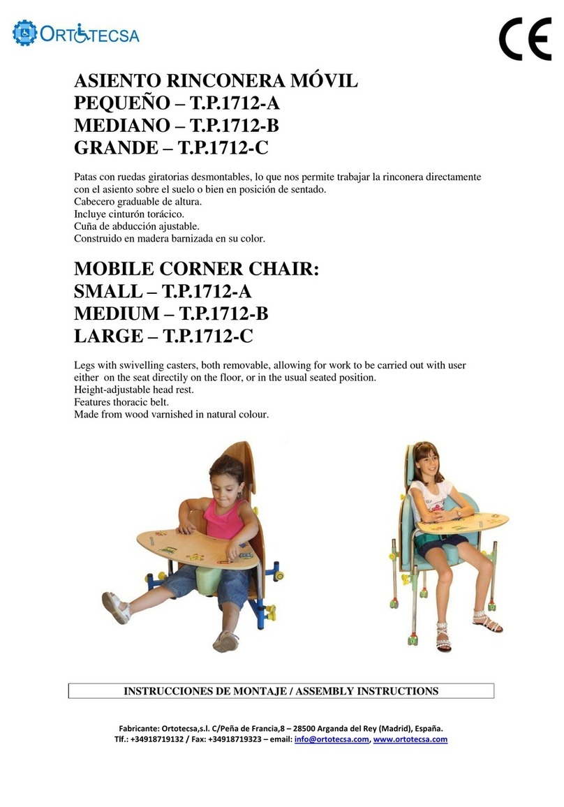 Ortotecsa T.P.1712-A manual