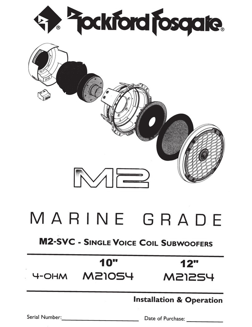 Rockford Fosgate M2 Series Guide