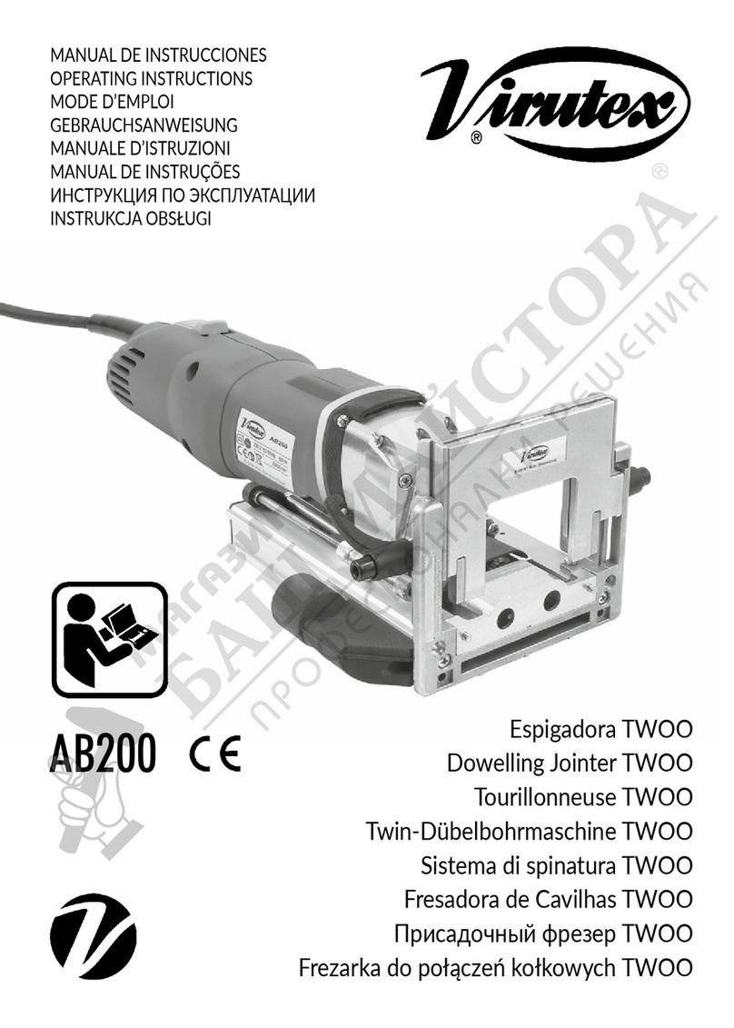 Virutex TWOO AB200 operating instructions