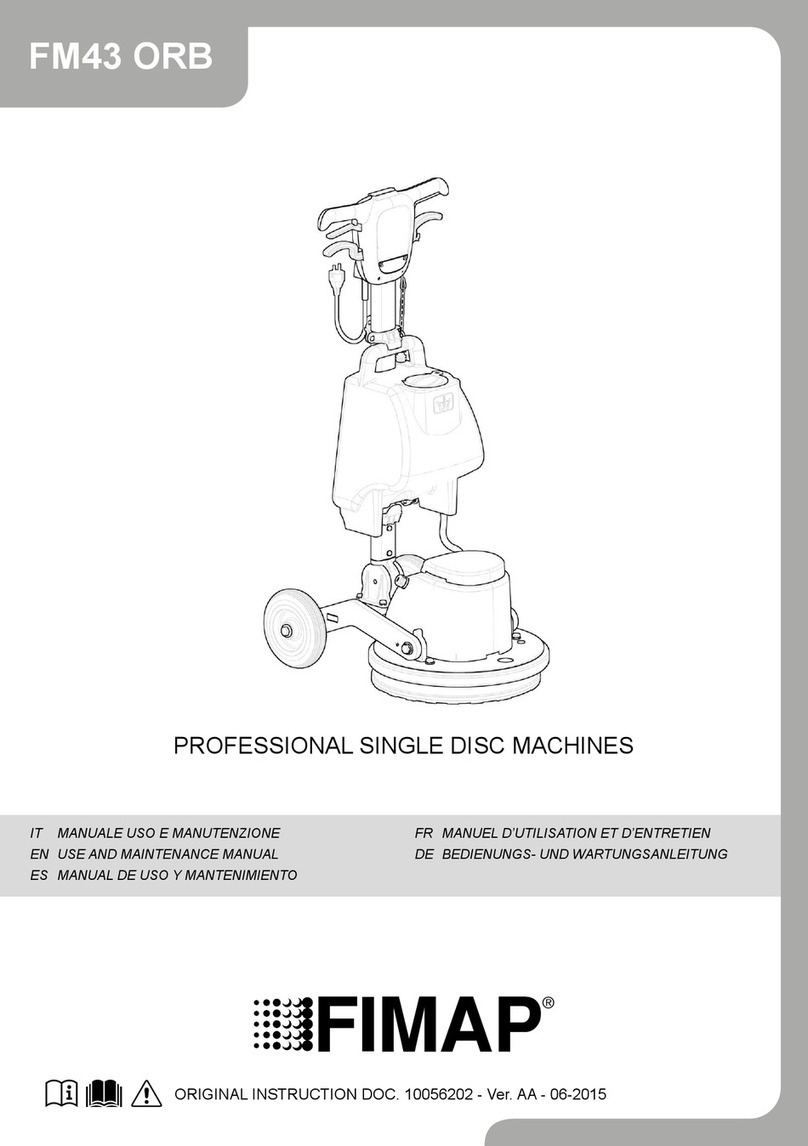 Fimap FM43 ORB Use and maintenance manual