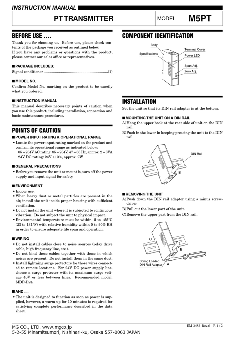 M-system M5PT User manual