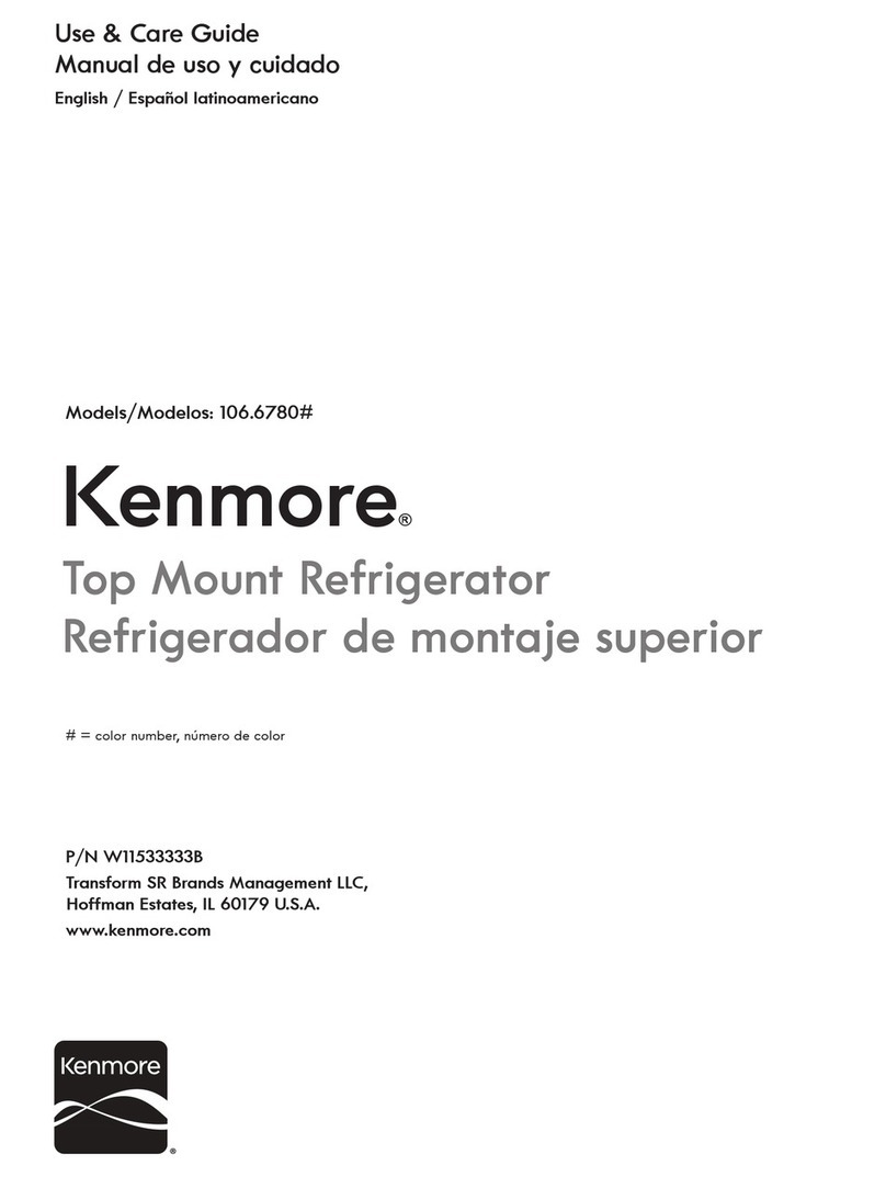 Sears Kenmore 106.6780 Series User manual