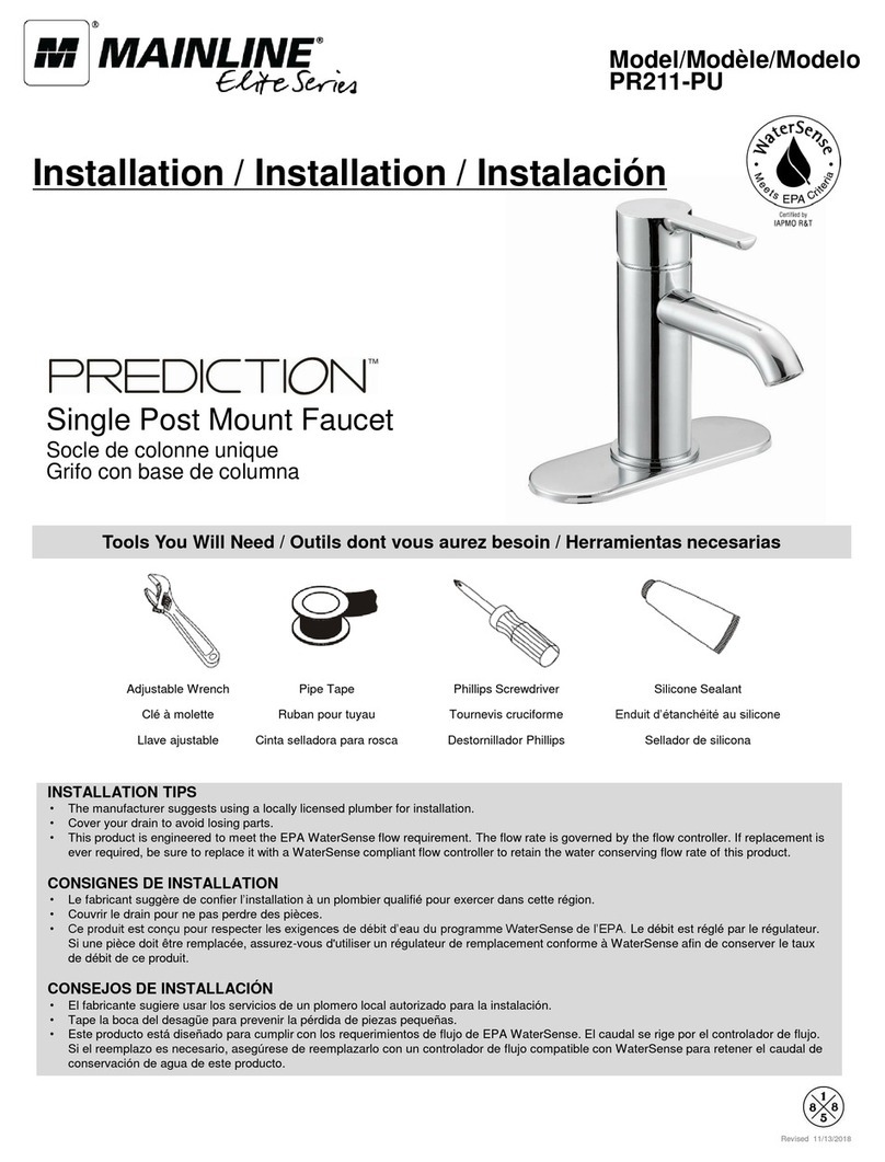 MAINLINE PREDICTION PR211-PU User manual MAINLINE PREDICTION PR211-PU User manual