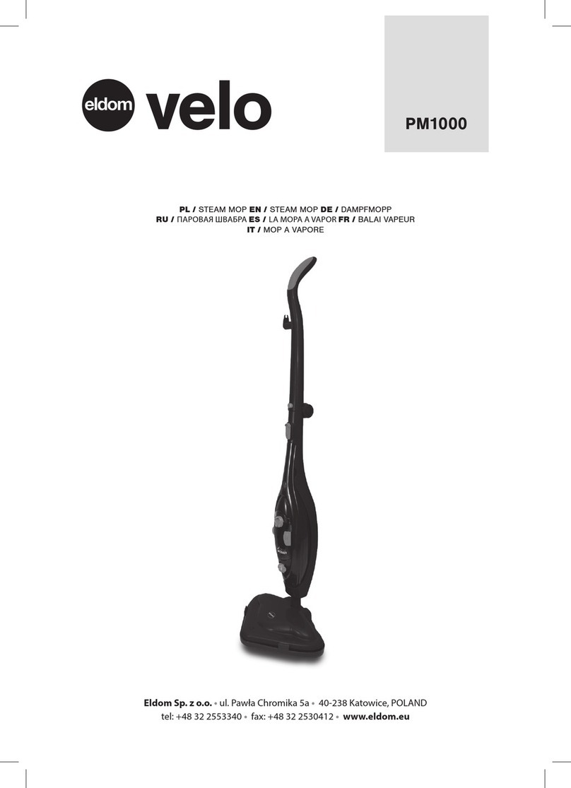 Eldom velo PM1000 instruction manual