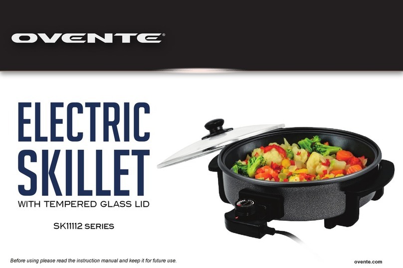 Ovente SK11112 Series User manual Ovente SK11112 Series User manual