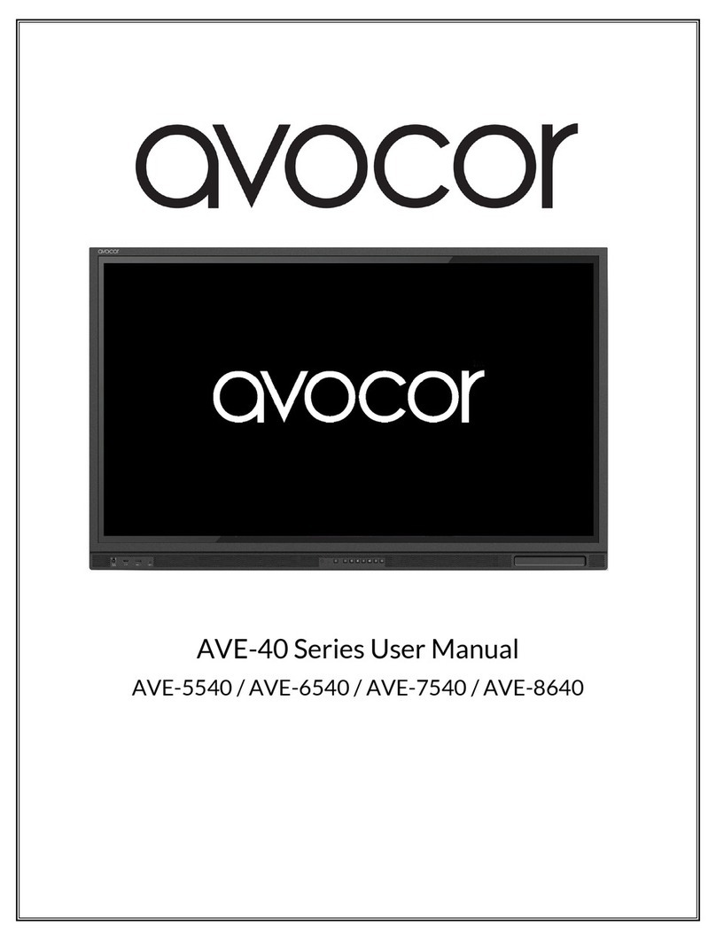 AVOCOR AVE-40 Series User manual