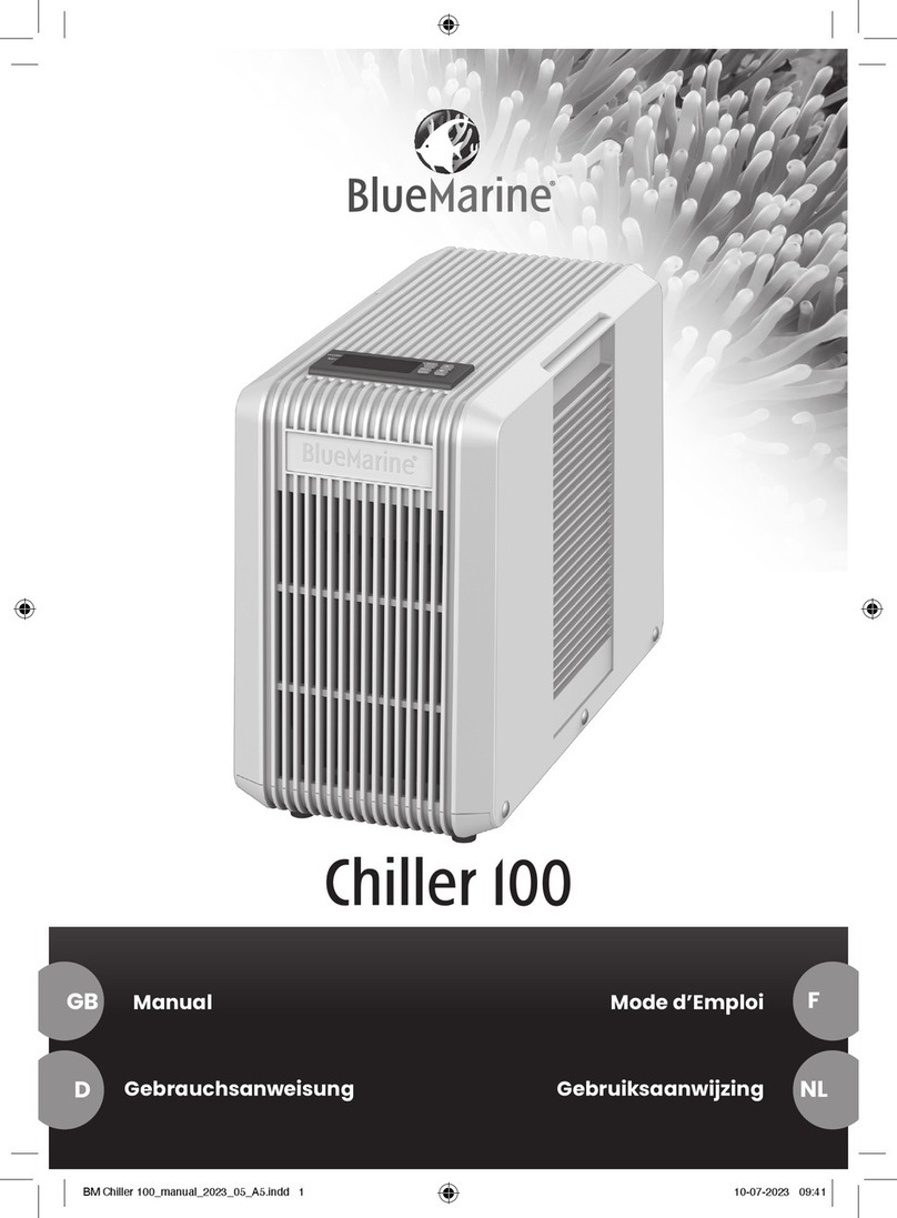 Blue Marine Chiller 100 manual