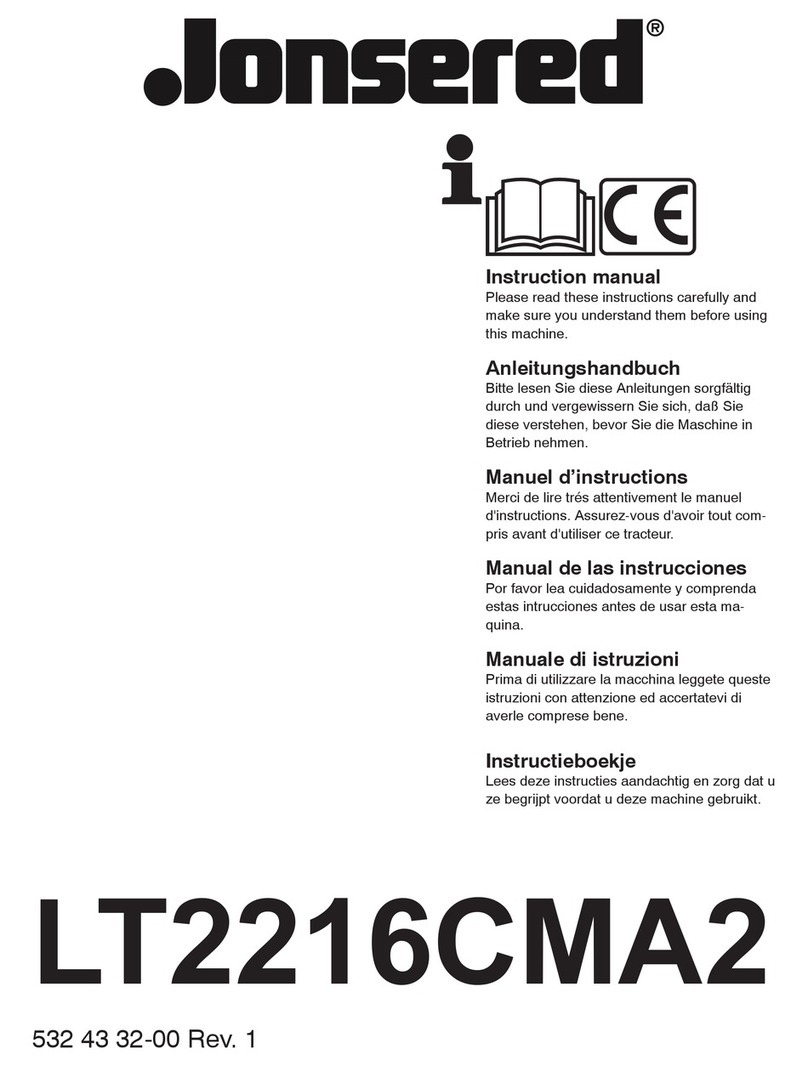 Jonsered LT2216CMA2 instruction manual