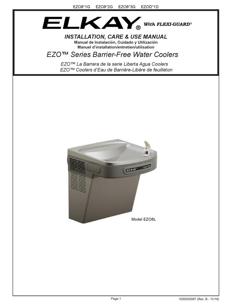 Elkay EZO Series Installation manual