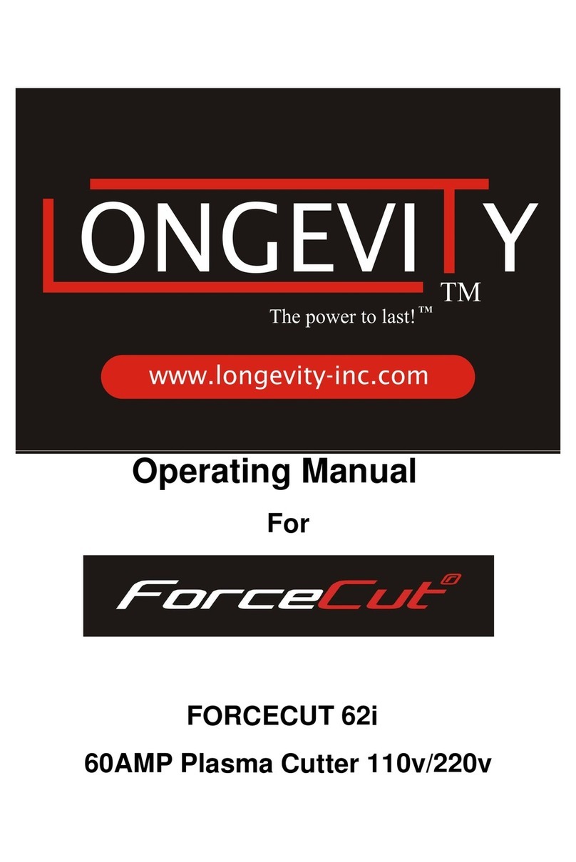 Longevity ForceCut 62i User manual Longevity ForceCut 62i User manual