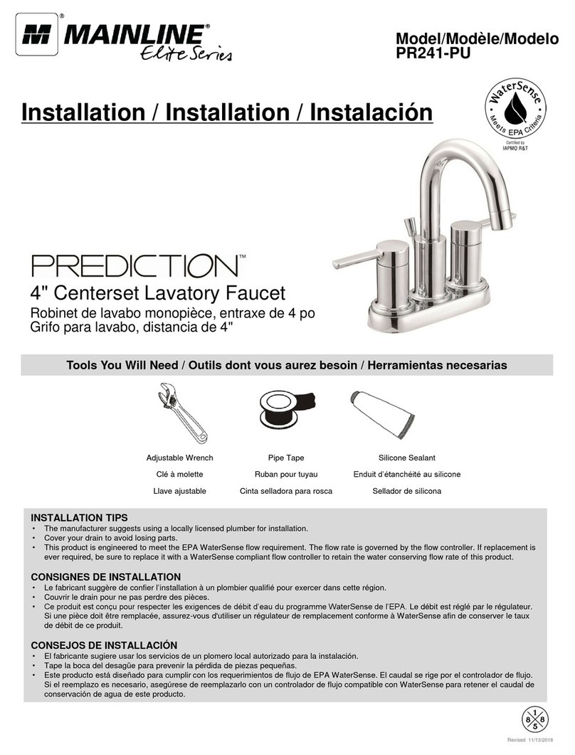 MAINLINE PREDICTION PR241-PU User manual MAINLINE PREDICTION PR241-PU User manual