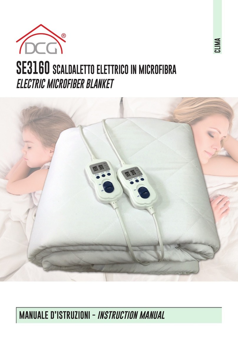 DCG SE3160 instruction manual