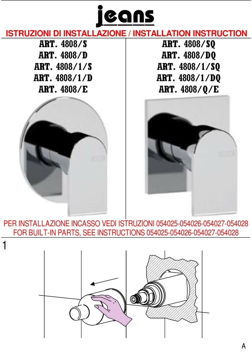 BELLOSTA jeans 4808/S Installation instruction