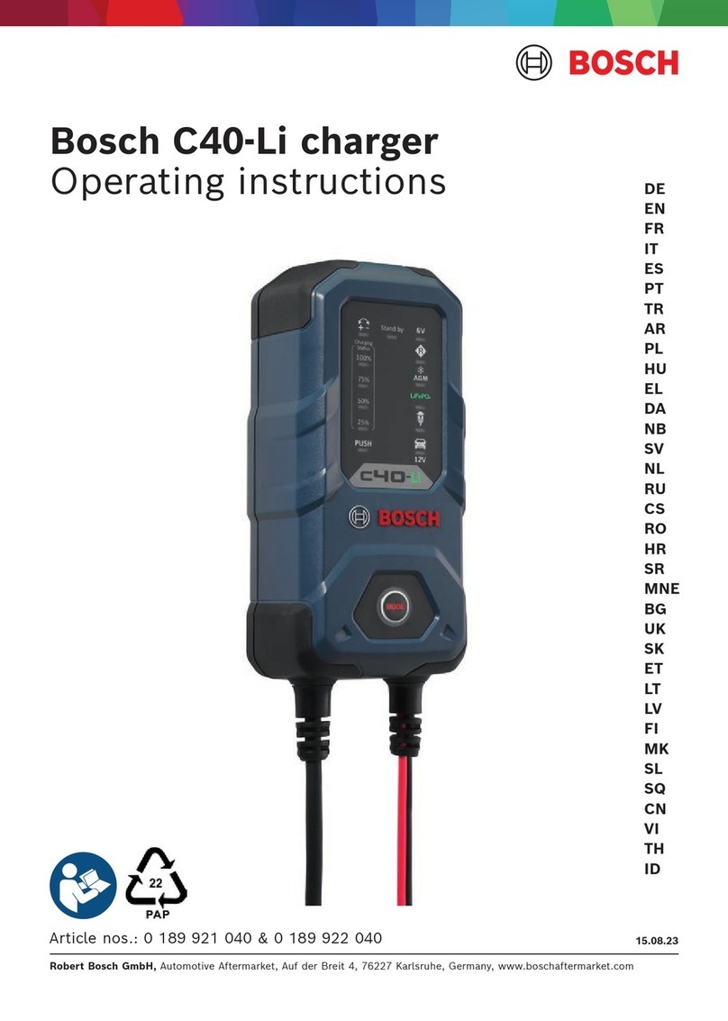 Bosch C40-Li operating instructions