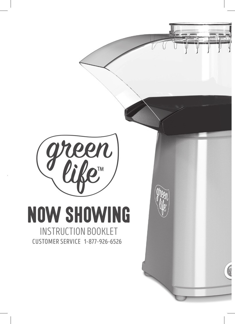 Greenlife NOW SHOWING Instruction booklet