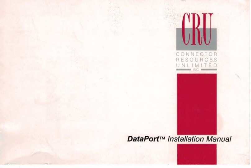 CRU DataPort I installation manual