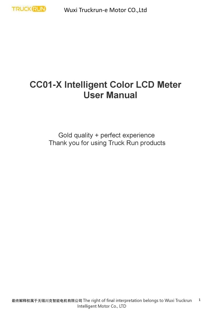 TRUCKRUN CC01-X user manual