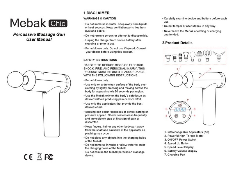 Mebak Chic User manual