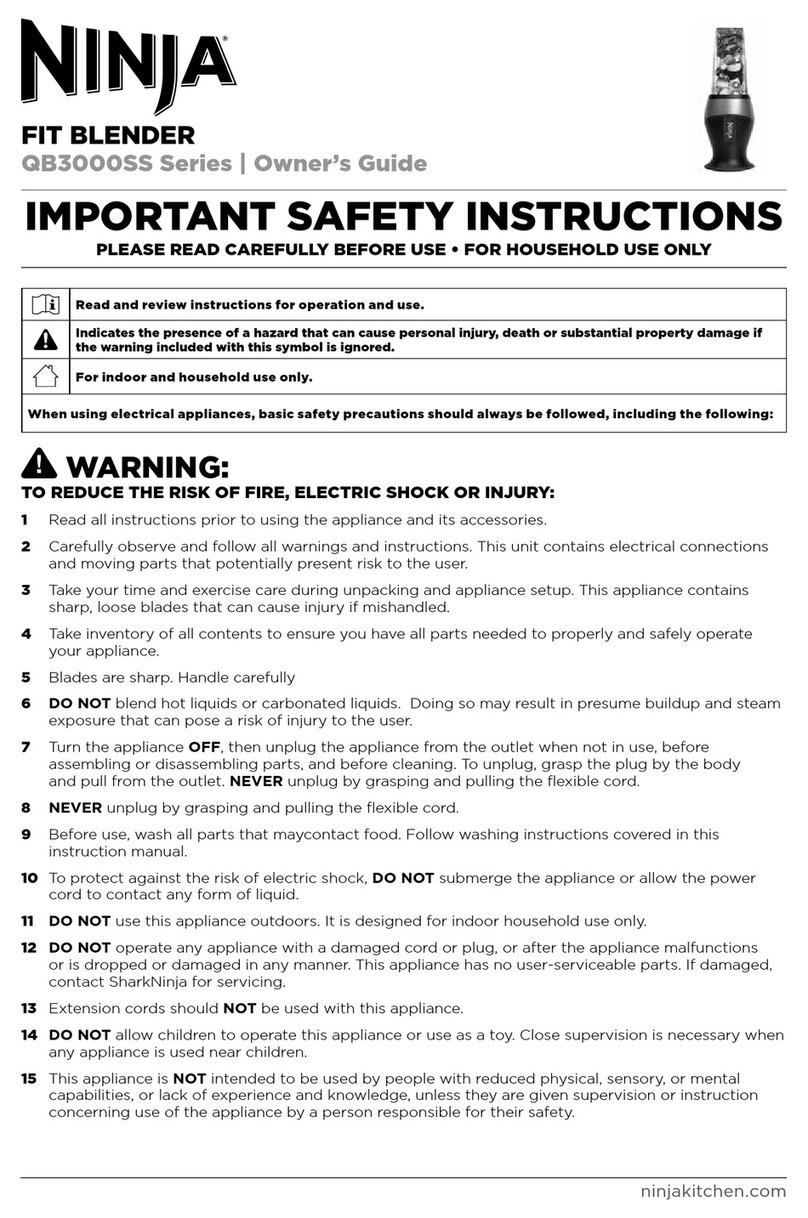 Ninja QB3000SS Series owner's guide