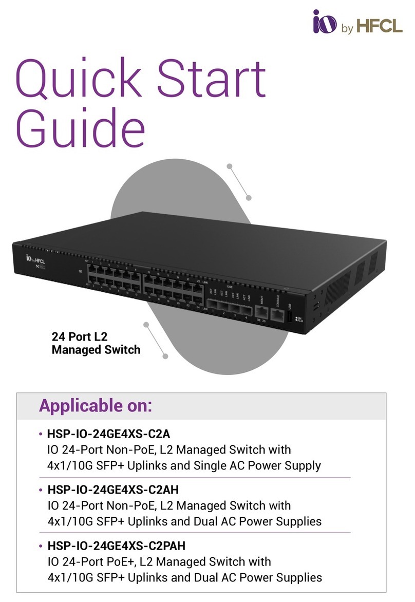 HFCL io HSP-IO-24GE4XS-C2A quick start guide