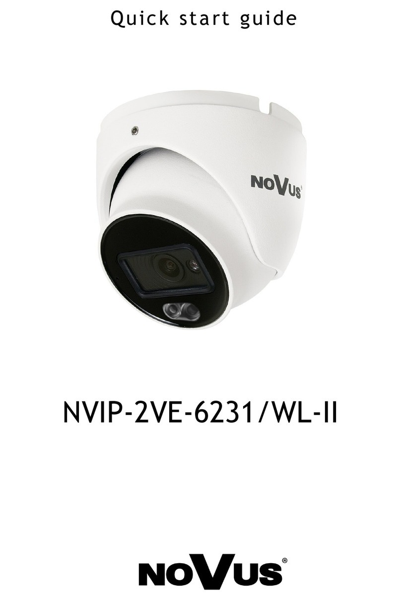 Novus NVIP-2VE-6231/WL-II User manual Novus NVIP-2VE-6231/WL-II User manual