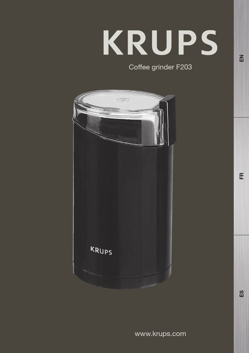 Krups MCF KM75 User manual Krups MCF KM75 User manual