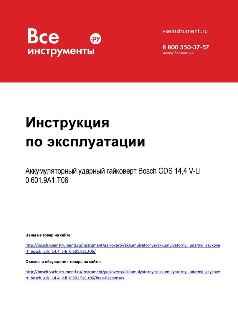 Bosch GDX 14,4 V-LI Professional User manual