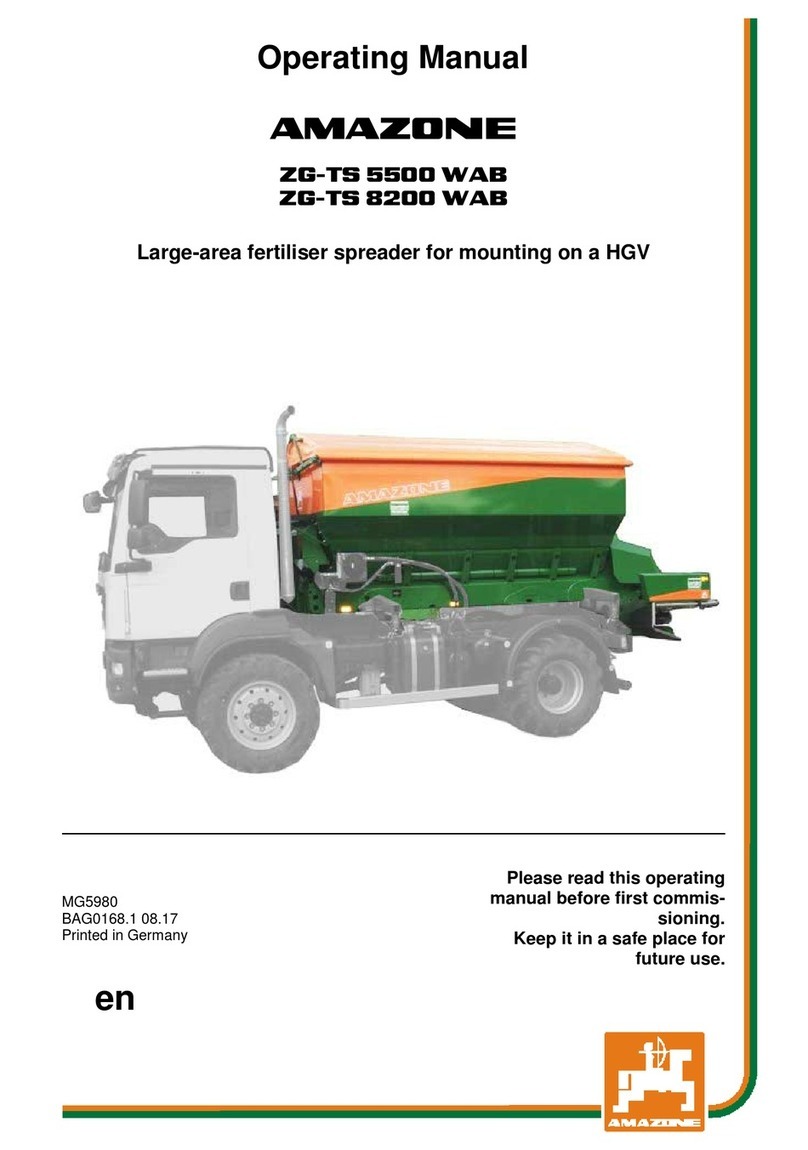 Amazone ZG-TS 5500 WAB User manual