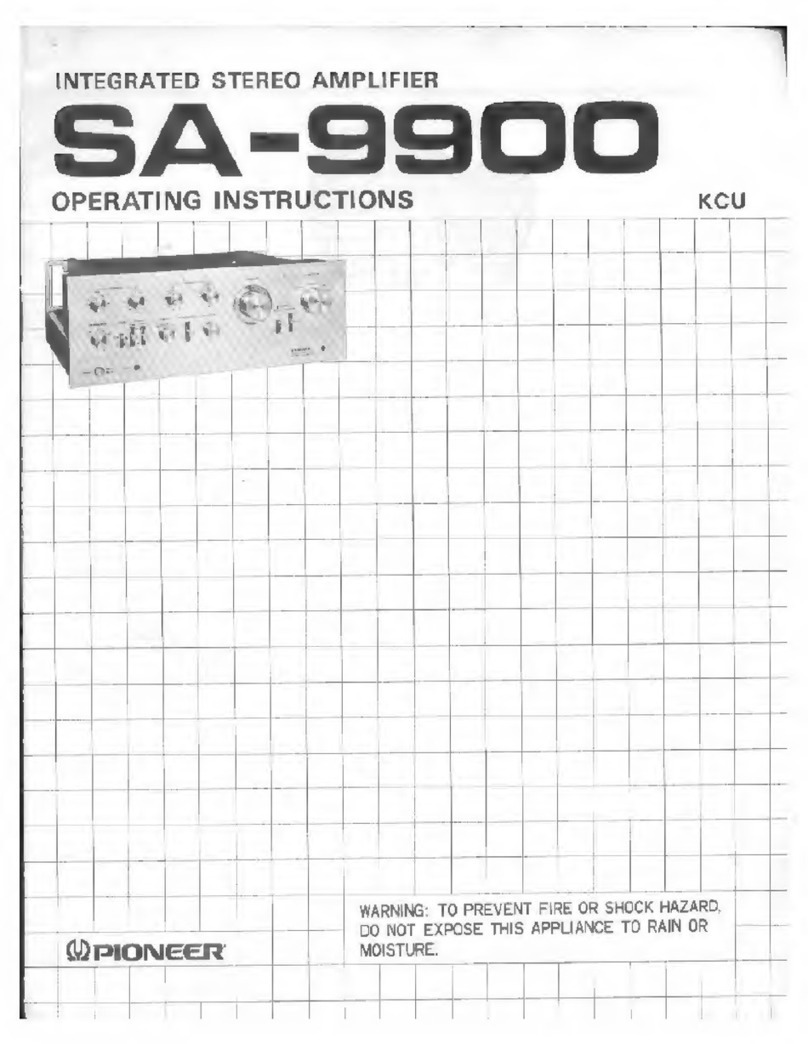 Pioneer SA-9900 User manual