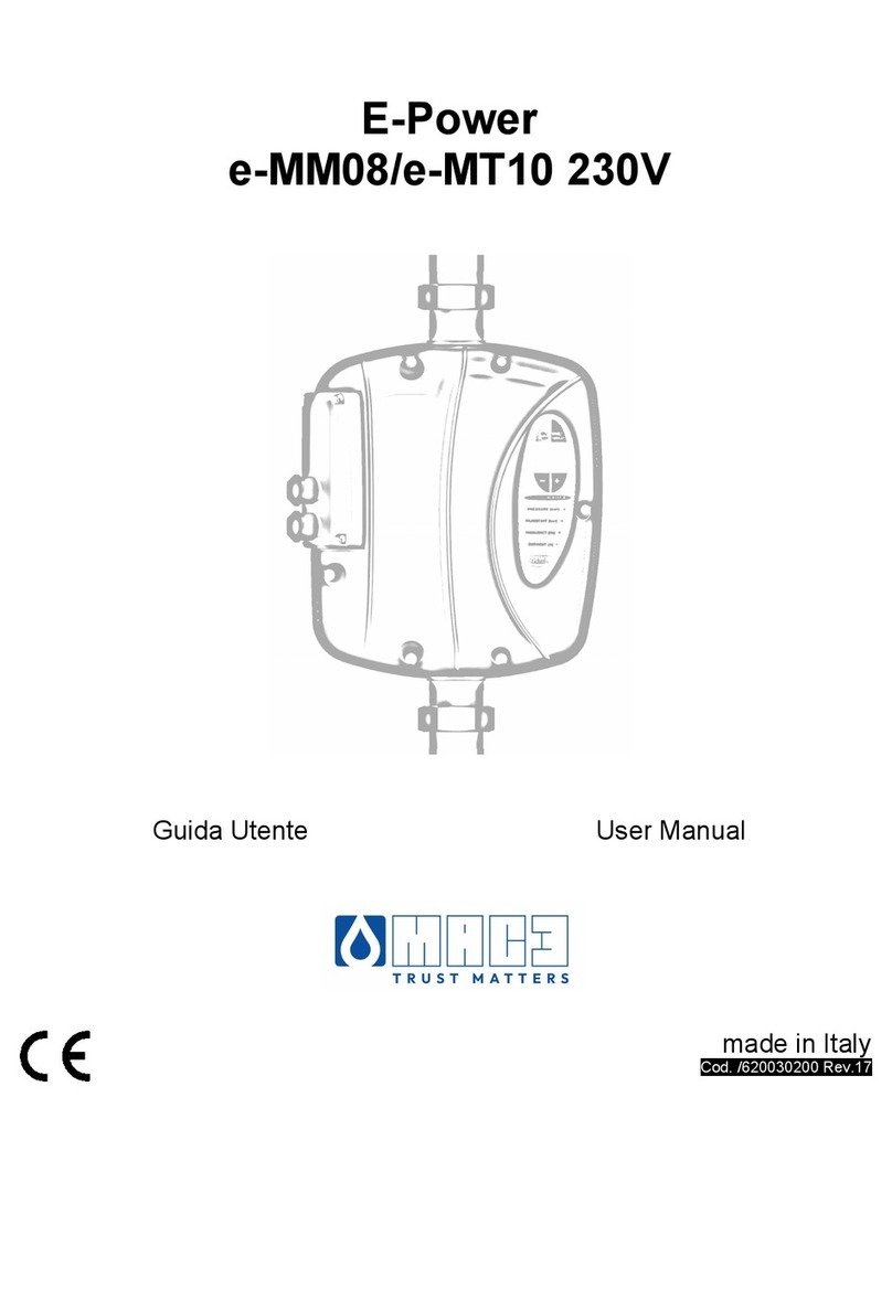 MAC3 E-Power User manual