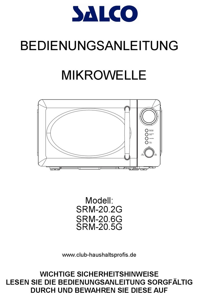 SALCO SRM-20.2G instruction manual