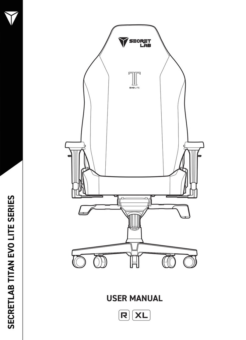 Secret Lab TITAN EVO LITE Series User manual