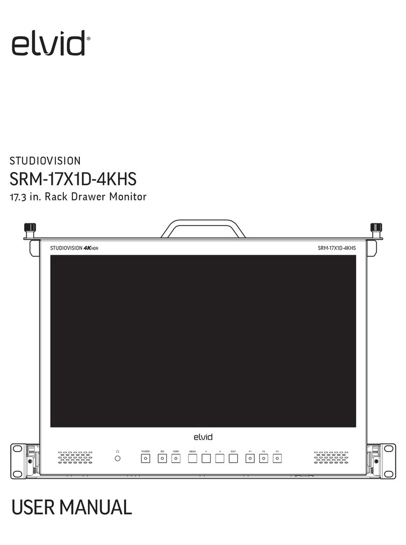 Gradus Group Elvid STUDIOVISION SRM-17X1D-4KHS User manual
