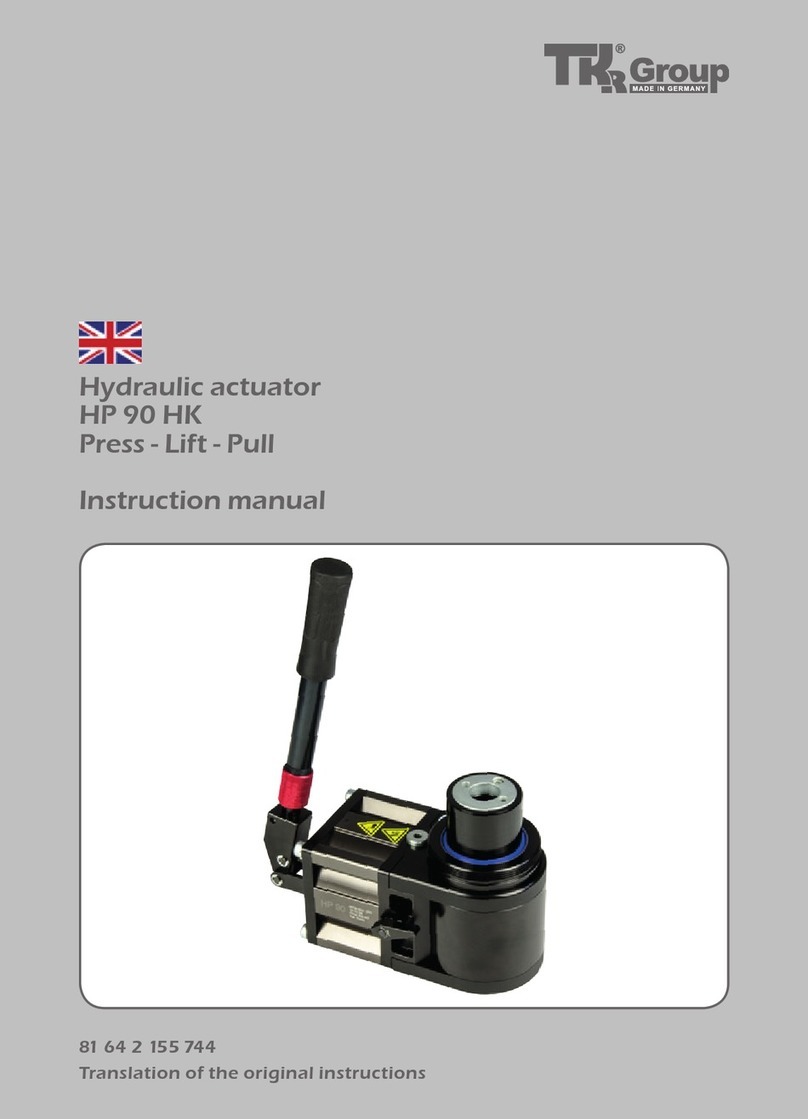 TKR Group HP 90 HK instruction manual