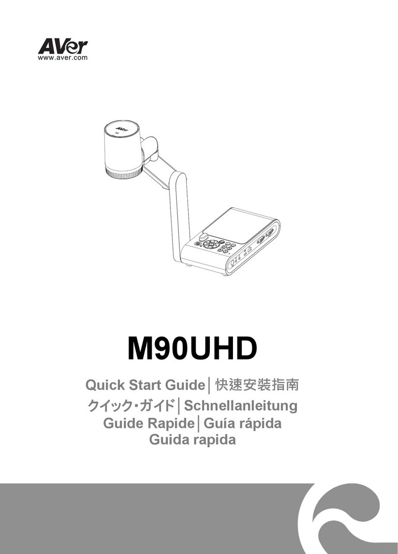 AVer M90UHD User manual