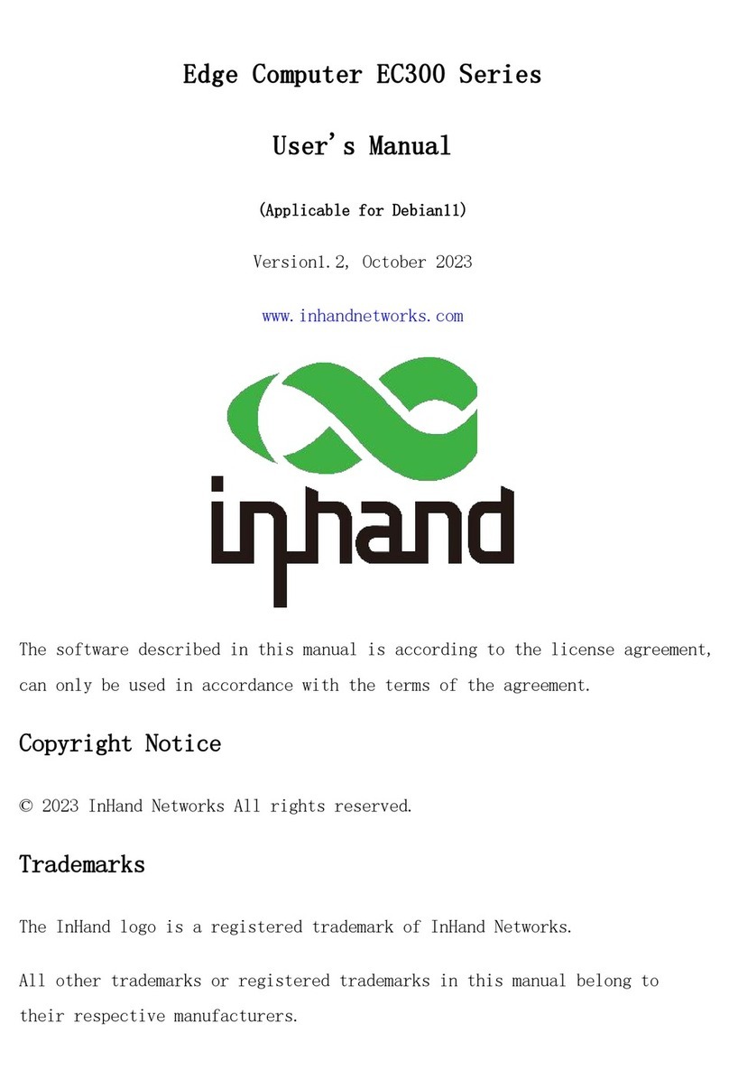 InHand Edge Computer EC300 Series user manual