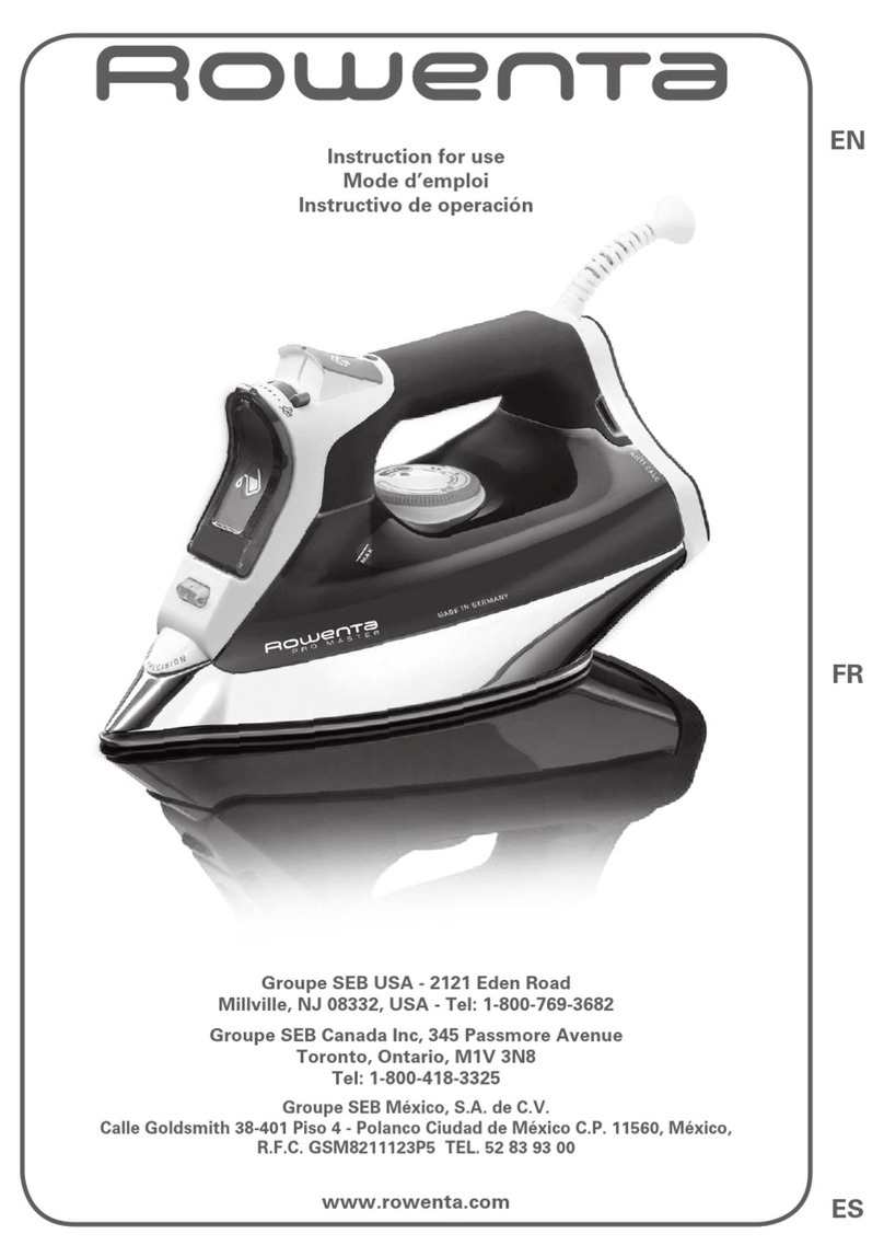 Rowenta DW8198U5 Instructions for use