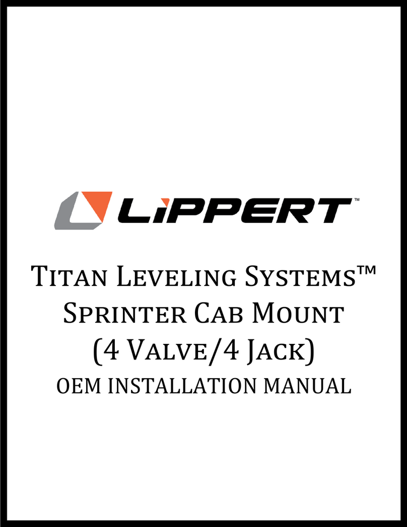 Lippert Titan Leveling Systems installation manual