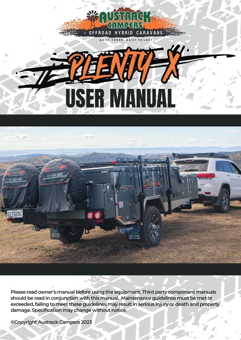 AUSTRACK CAMPERS PLENTY X user manual