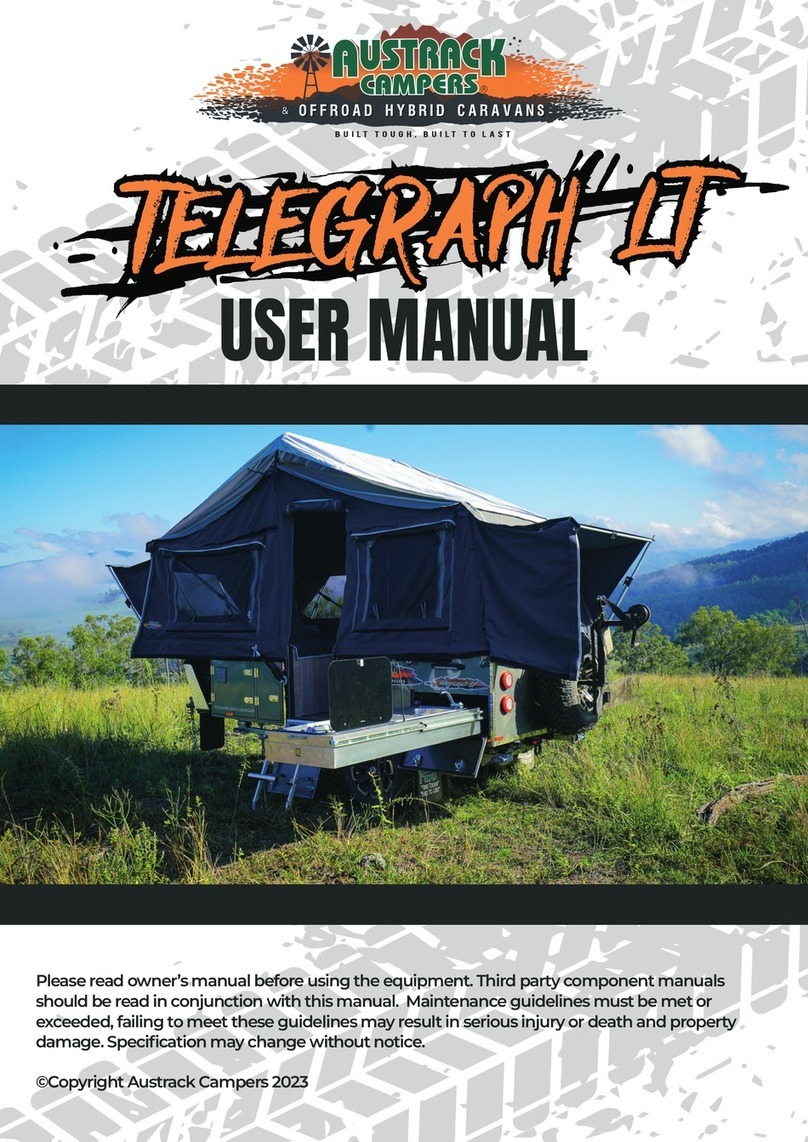 AUSTRACK CAMPERS TELEGRAPH LT user manual