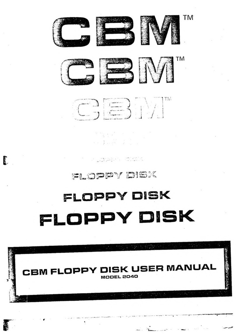 Commodore CBM 2040 User manual