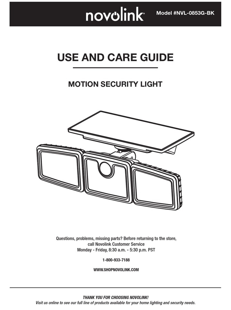 Novolink NVL-0853G-BK User manual